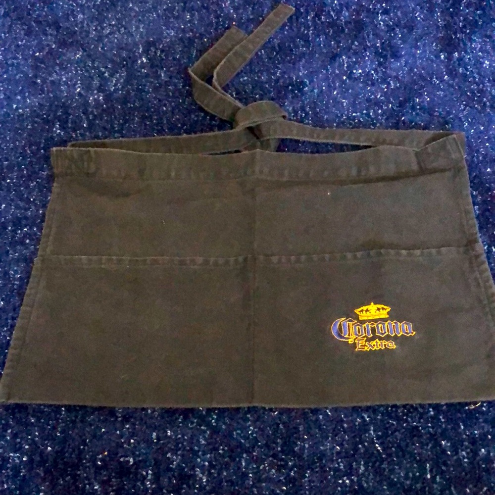 Vintage Corona bartender apron